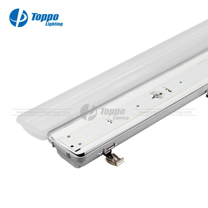 AC100-277V IP65 Vapor Light 100lm / w 125lm / w on-ofF 1-10V IK10 Anti-kolízia