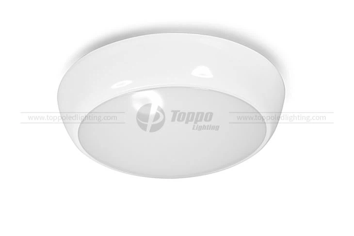 D325mm 16W IP54 on / off alebo 3h Emergy LED 2D Bulkeads