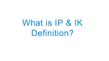 Čo je definícia IP a IK?